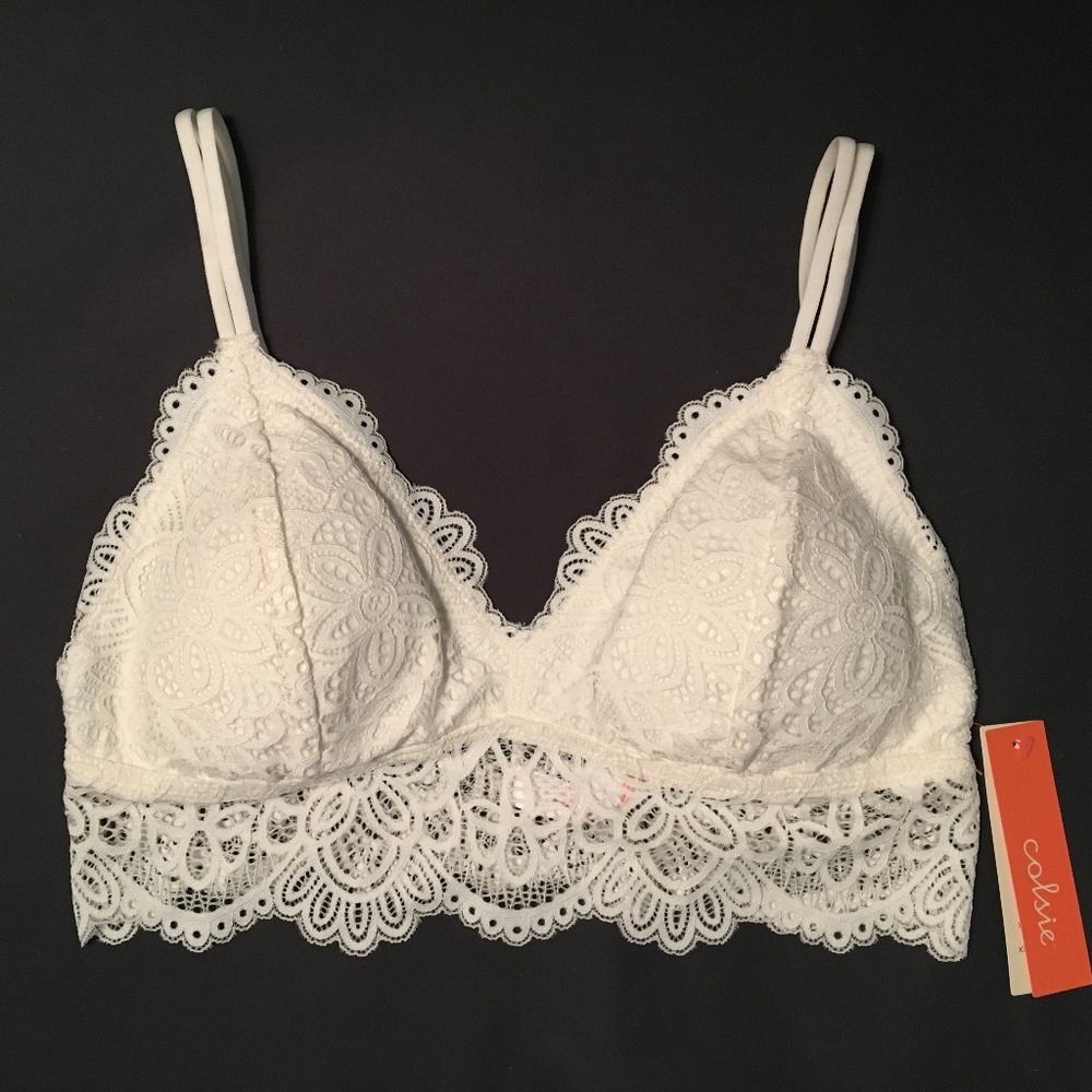 White Lace Bralette